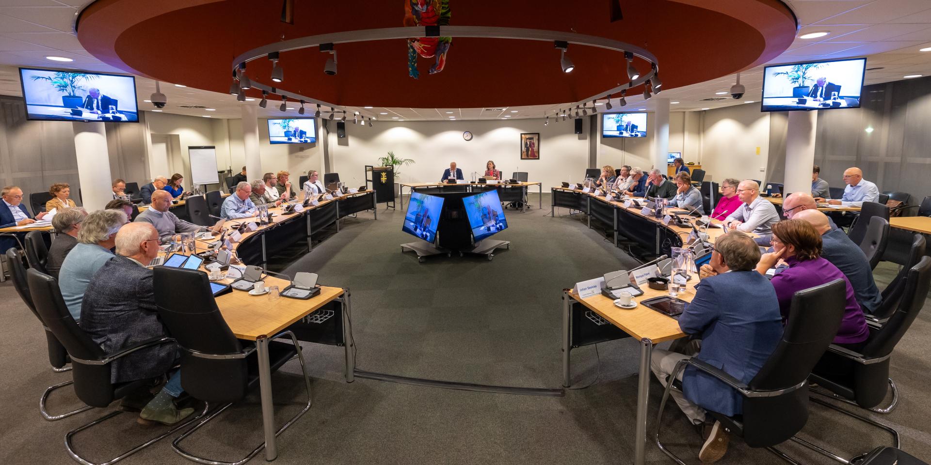 Organisatie van het bestuur van de gemeente ProDemos