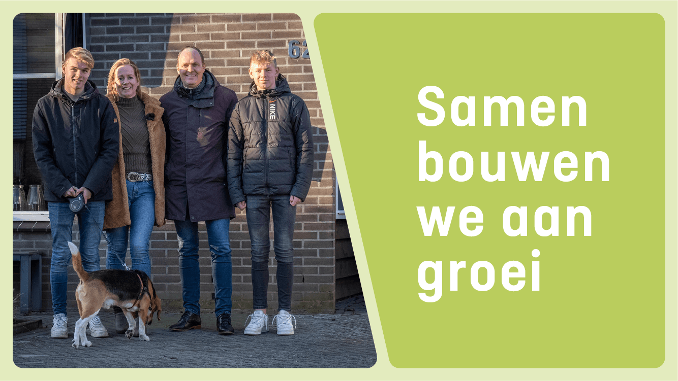 Samen bouwen we aan groei