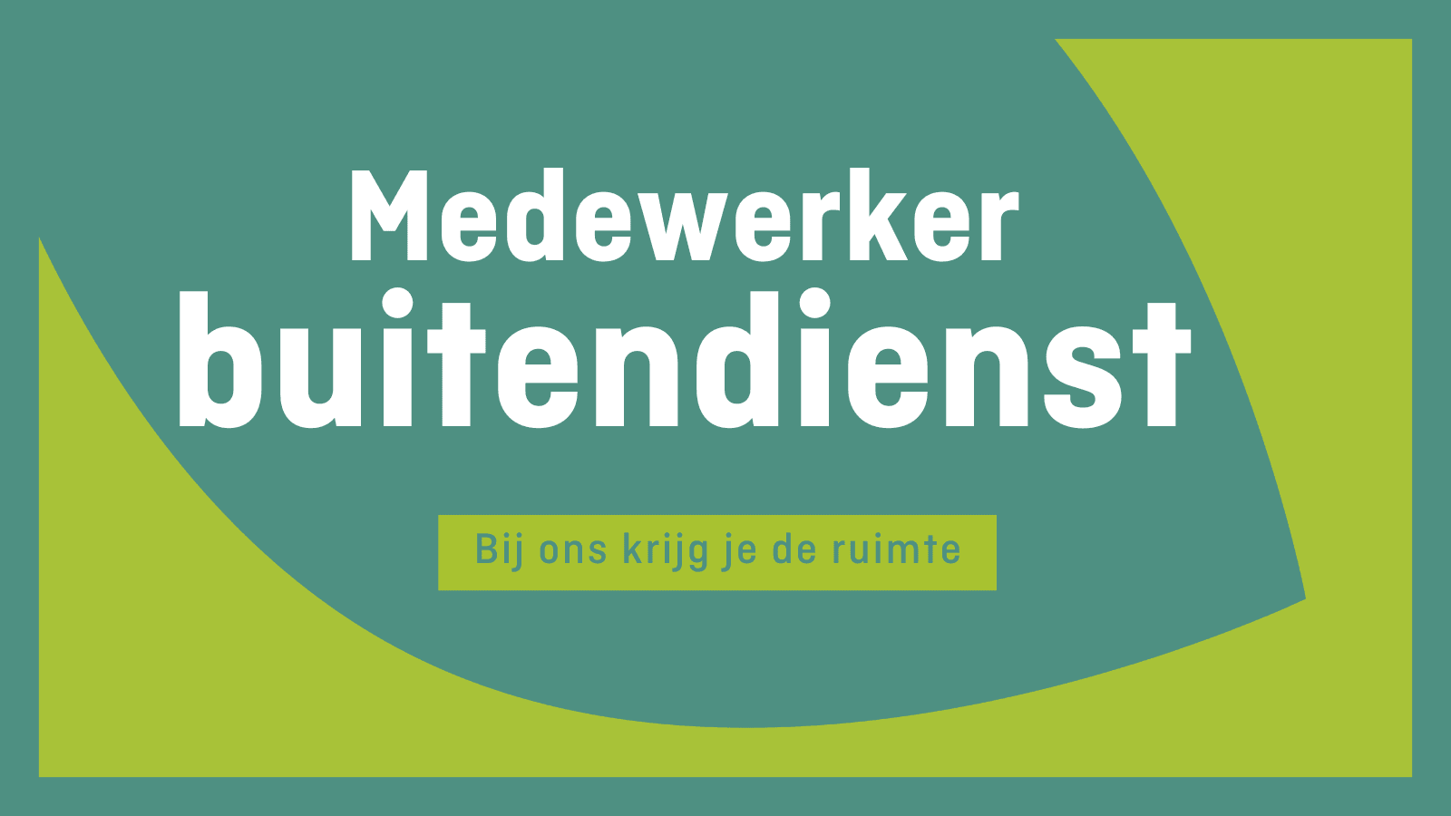 Medewerker buitendienst