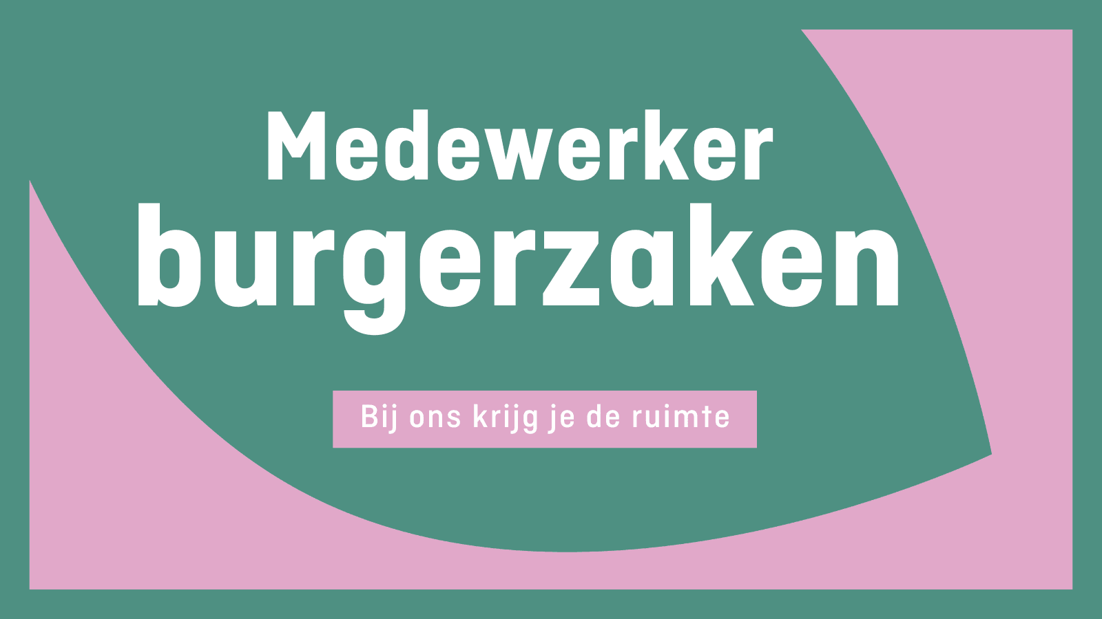 Medewerker burgerzaken