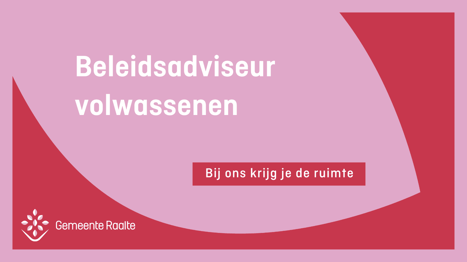 Beleidsadviseur volwassenen
