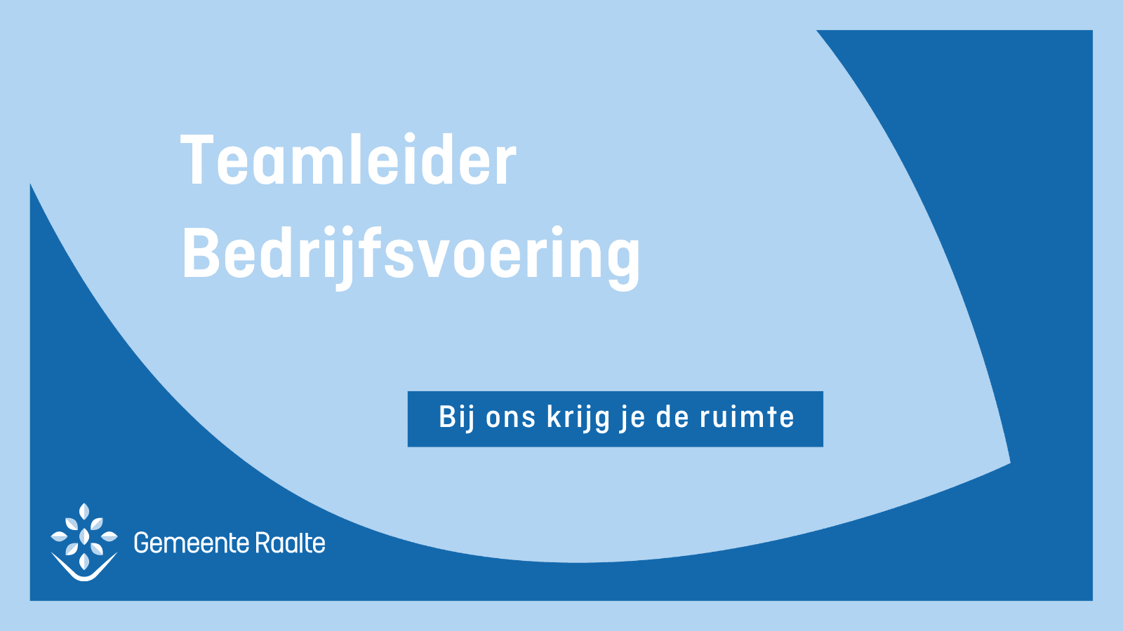 Teamleider Bedrijfsvoering