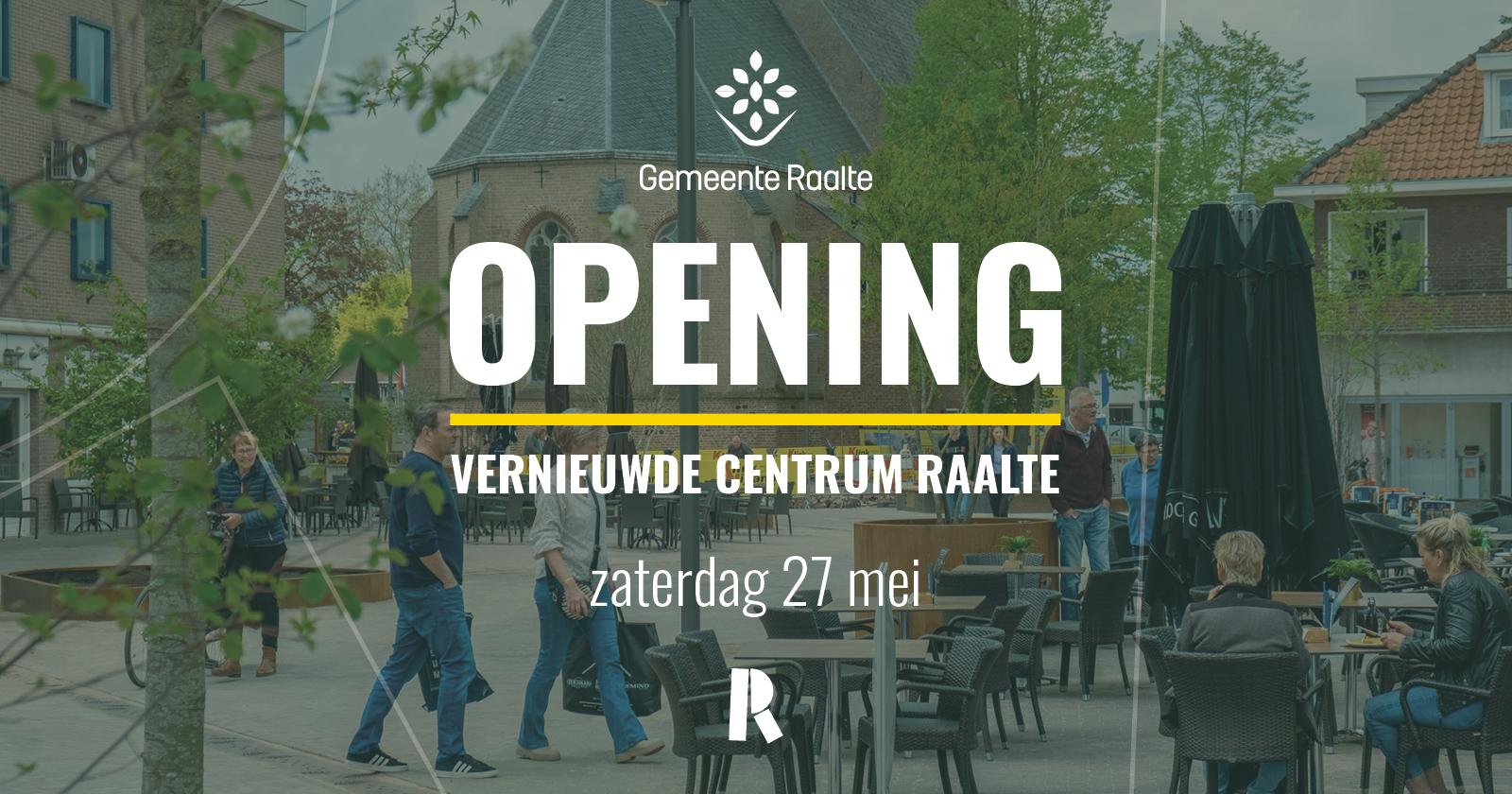 Opening vernieuwde centrum Raalte 2