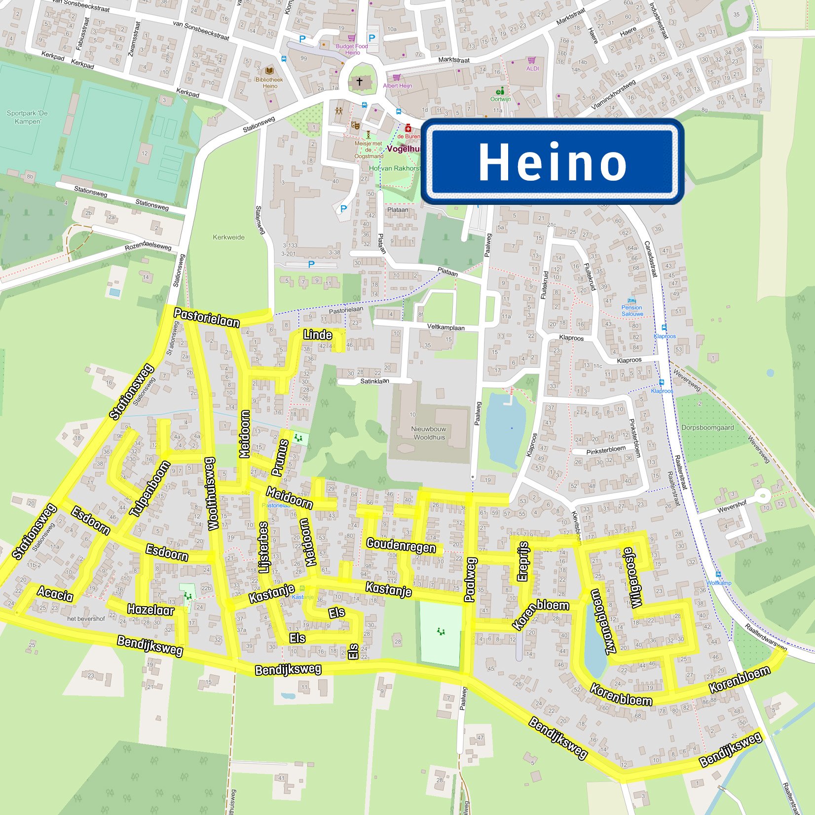 Projectgebied Heino
